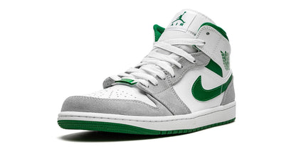 Air Jordan 1 MID SE "Grey / Pine Green / White"