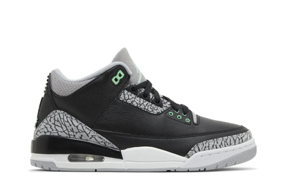 Jordan 3 Retro 'Green Glow'