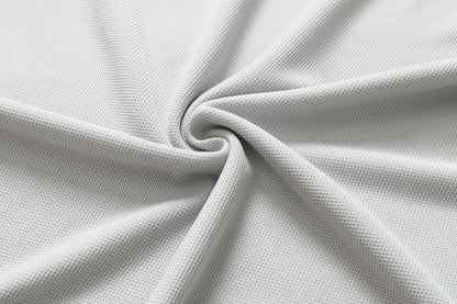 Men's Light Gray Short Sleeve Polo