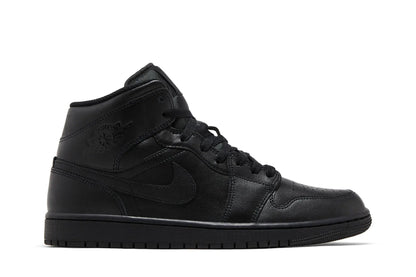 Jordan 1 Mid 'Triple Black' 2022