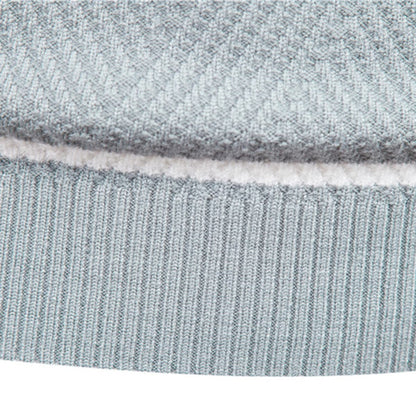 Men's Crew Neck Pullover Striped Sweater