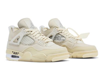 Off-White x Wmns Jordan 4 Retro SP 'Sail'